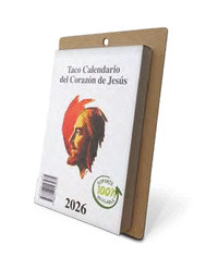 TACO 2026 CALENDARIO DEL CORAZON DE JESUS GRANDE