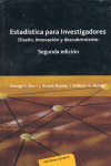 ESTADÍSITICA PARA INVESTIGADORES. DISEÑO, INNOVACIÓN Y DESCUBRIMIENTO