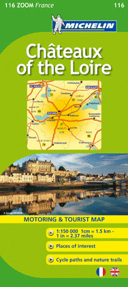 CHATEAUX OF THE LOIRE MAPA ZOOM
