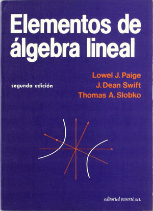 ELEMENTOS DE ALGEBRA LINEAL