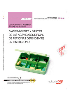 CUADERNO DEL ALUMNO. MANTENIMIENTO Y MEJORA DE LAS ACTIVIDADES DIARIAS DE PERSON