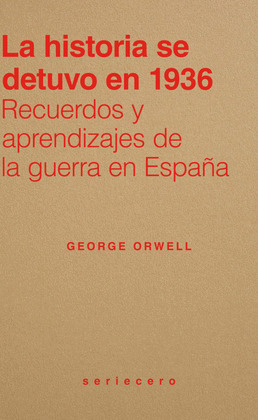 HISTORIA SE DETUVO EN 1936, LA