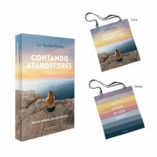 PACK CONTANDO ATARDECERES + TOTEBAG CON DISEÑO EXCLUSIVO DE REGALO. BOLSA