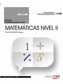 MATEMATICAS NIVEL II (FCOV23) COMPETENCIA CLAVE CERT. PROFESIONALIDAD