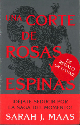 PACK UNA CORTE DE ROSAS Y ESPINAS + TATUAJE