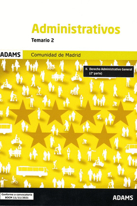 ADMINISTRATIVOS ( COMUNIDAD DE MADRID) - TEMARIO 2