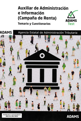 TEMARIO Y CUESTIONARIO AUXILIAR DE ADMINISTRACION E INFORMACION DE LA AGENCIA TR