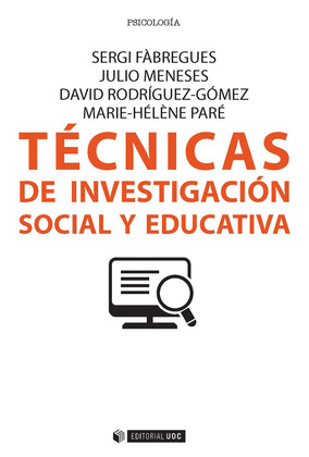 TECNICAS DE INVESTIGACION SOCIAL Y EDUCATIVA