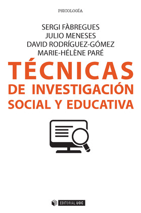TECNICAS DE INVESTIGACION SOCIAL Y EDUCATIVA