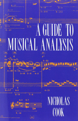A GUIDE TO MUSICAL ANALYSIS (IMPORTACION)