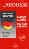 DICCIONARIO COMPACT ESPAÑOL-ALEMAN LAROUSSE