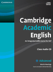 CAMBRIDGE ACADEMIC ENGLISH C1 ADVANCED CLASS AUDIO CD