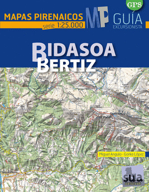 BIDASOA-BERTIZ - MAPAS PIRENAICOS (1:25000)