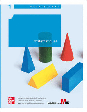 MATEMÀTIQUES. 1R BATXILLERAT (C. VALENCIANA)