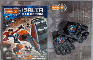 GENERATOR REX. BLÍSTER CON LIBRO DE ACTIVIDADES Y GUANTES