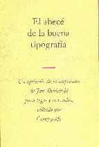 ABECE DE LA BUENA TIPOGRAFIA