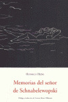 MEMORIAS DEL SEÑOR SCHNABELEWOPSKI