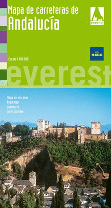 MAPA DE CARRETERAS DE ANDALUCIA EVEREST (2007)