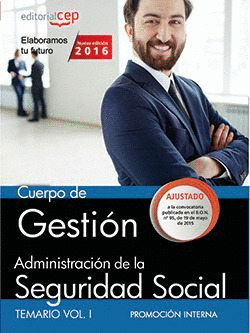 CUERPO DE GESTION DE LA ADMINISTRACION DE LA SEGURIDAD SOCIAL (PROMOCION INTERNA