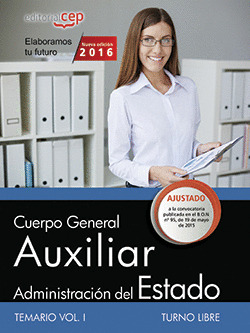 CUERPO GENERAL AUXILIAR DE LA ADMINISTRACION DEL ESTADO (TURNO LIBRE). TEMARIO V