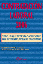 CONTRATACION LABORAL 2006. SABER TIPOS DE CONTRATOS