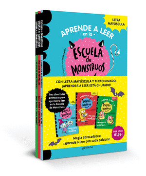 PACK ESCUELA DE MONSTRUOS (LA MASCOTA MÁS GRANDOTA, UNA LIADA DE MERMELADA, LAS IGUALES SON ESPECIALES)