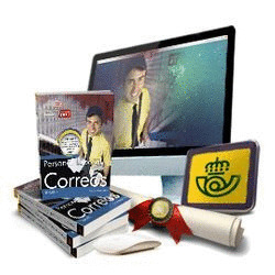 PACK DE LIBROS + CURSO BASICO. PERSONAL LABORAL. CORREOS