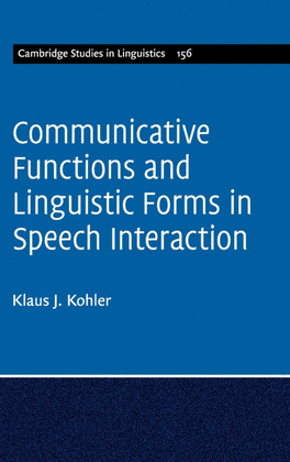 COMMUNICATIVE FUNCTIONS AND LINGUISTIC FORMS...