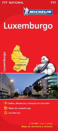 MAPA NATIONAL-LUXEMBURGO(717)-2012