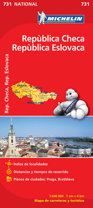 MAPA NATIONAL-REPÚBLICA CHECA - REPÚ(731)2012