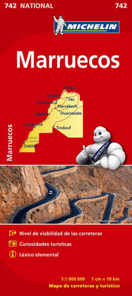 MARRUECOS MAPA 742