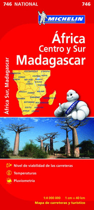 MAPA AFRICA CENTRO Y SUR MADAGASCAR