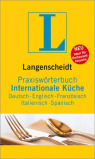 DICCIONARIO LANGENSCHEIDT COCINA ALEMAN/INGLES/FRANCES/ITALIANO/ESPAÑOL
