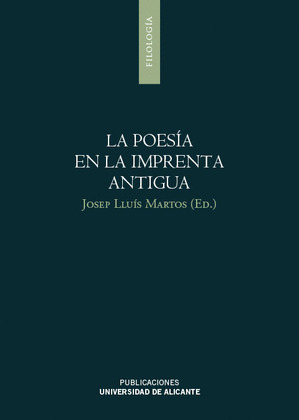 LA POESÍA EN LA IMPRENTA ANTIGUA