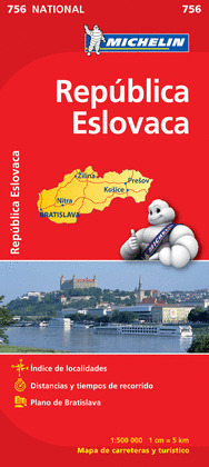 MAPA NATIONAL-REPÚBLICA ESLOVACA(756) 2012