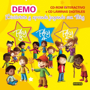 PEKY CD-ROM INTERACTIVO- CD LÁMINAS DIGITALES 3, 4 Y 5 AÑOS DEMO