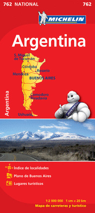 MAPA NATIONAL-ARGENTINA (762) - 2012