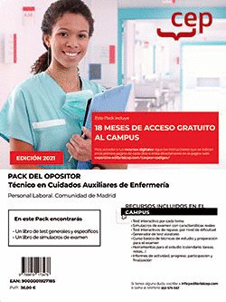 PACK PRÁCTICO. TÉCNICO EN CUIDADOS AUXILIARES DE ENFERMERÍA (PERSONAL LABORAL)