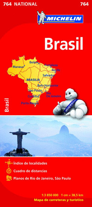 BRASIL 764 MAPA DE CARRETERAS