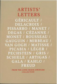 ARTISTS' LETTERS FROM THE ANNE-MARIE SPRINGER COLLECTION