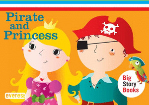INGLÉS PIRATE AND PRINCESS. BIG STORY BOOKS. MALETÍN CUENTOS 3, 4 Y 5 AÑOS