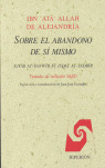 SOBRE EL ABANDONO DE SI MISMO