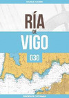 CARTA NAUTICA G30. RIA DE VIGO. DESPLEGADA