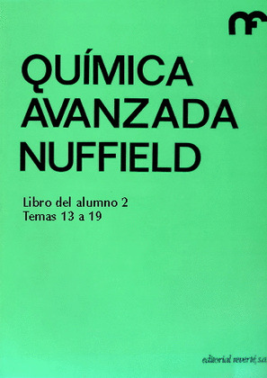QUIMICA AVANZADA. L.ALUMNO II