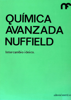 QUIMICA AVANZADA. INTERCAMBIO IONICO