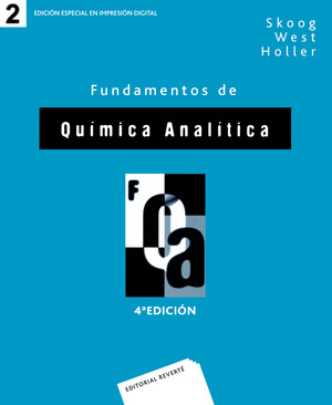FUNDAMENTOS DE QUIMICA ANALITICA, VOLUMEN 2 (4ª EDICION)