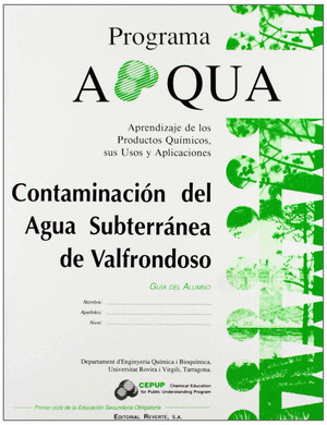 CONTAMINACION AGUA VALFRONDOSO. G.ALUMNO