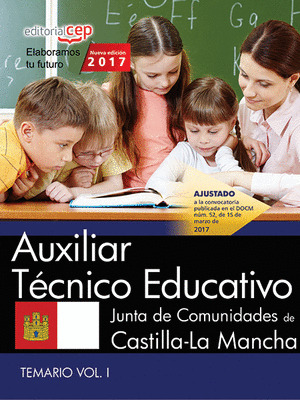AUXILIAR TECNICO EDUCATIVO. JUNTA DE COMUNIDADES DE CASTILLA-LA MANCHA. TEMARIO