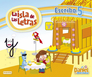 ISLA DE LAS LETRAS 5 ESCRIBO 13 CUADRICULA EI