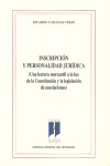 INSCRIPCION Y PERSONALIDAD JURIDICA